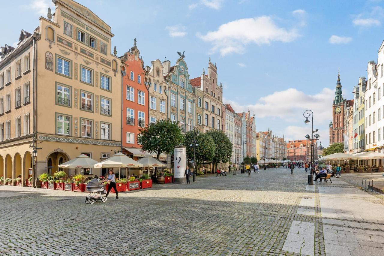 Dlugi Targ Street, Main Old Town & Riverside By Downtown Apartments Gdańsk Exteriör bild