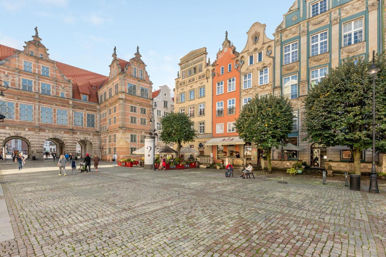 Dlugi Targ Street, Main Old Town & Riverside By Downtown Apartments Gdańsk Exteriör bild