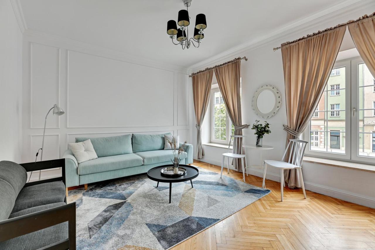 Dlugi Targ Street, Main Old Town & Riverside By Downtown Apartments Gdańsk Exteriör bild